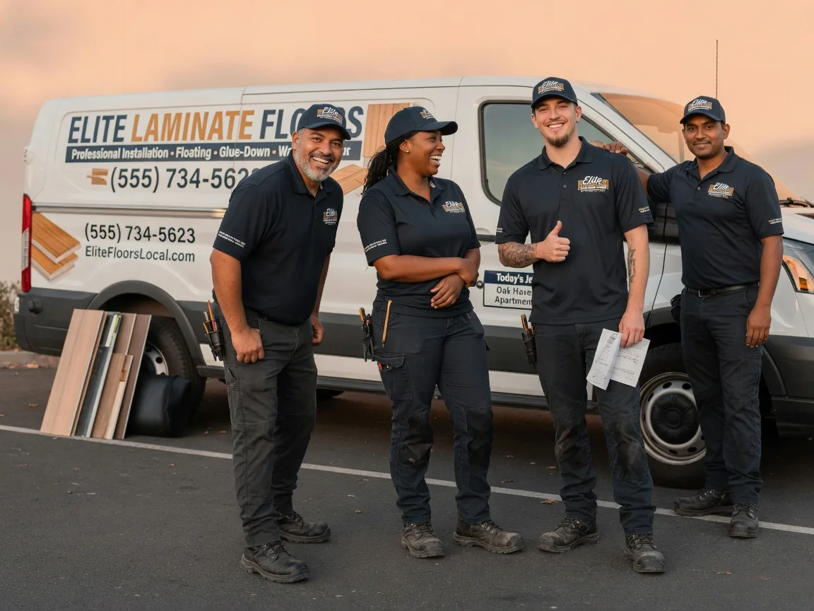 Laminate flooring installation company in Sidney, TX